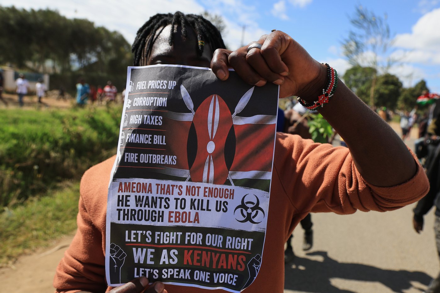 Kenyan president defends US Ebola quarantine center amid protests | iNFOnews.ca Kenyan president defends US Ebola quarantine center amid protests | iNFOnews.ca