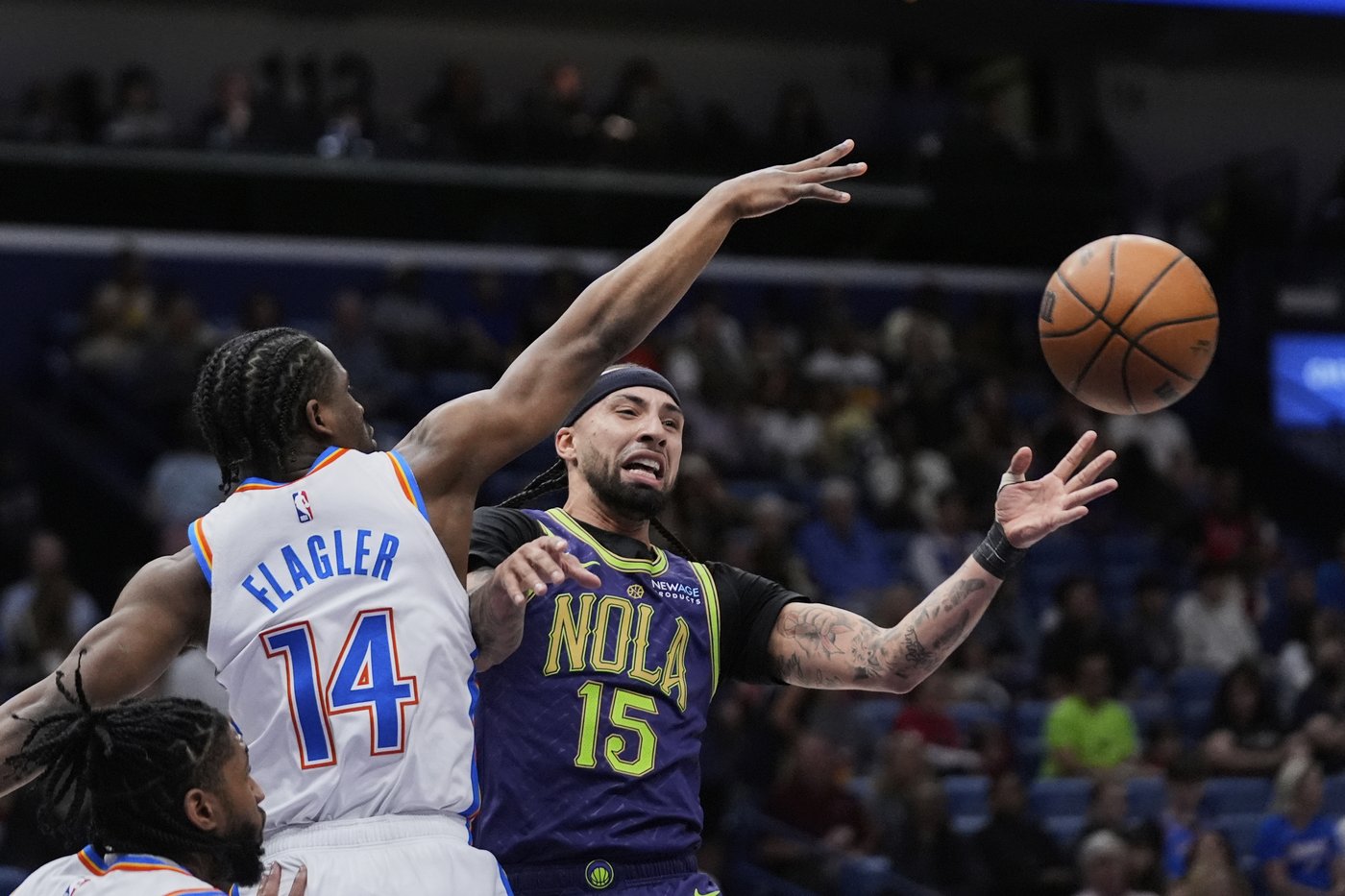 Wiggins and Carlson lift Thunder past Pelicans 115-100 in regular-season finale | iNFOnews.ca Wiggins and Carlson lift Thunder past Pelicans 115-100 in regular-season finale | iNFOnews.ca