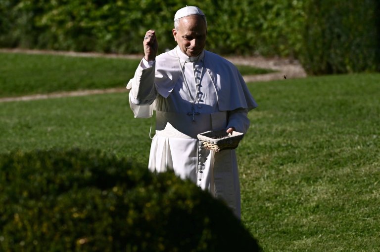 Pope feeds fish as he opens Vatican's ambitious model of sustainable farming and education | iNFOnews.ca