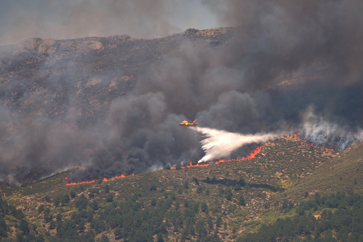 Europe battles fast-moving wildfires sweeping across Spain and France, in photos | iNFOnews.ca