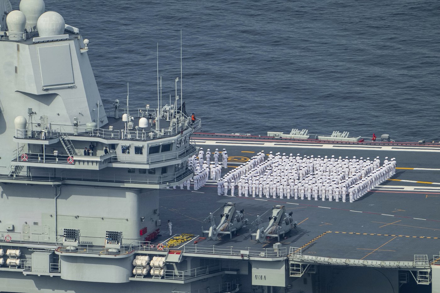 Chinese aircraft carrier sails into Hong Kong to boost patriotism | iNFOnews.ca