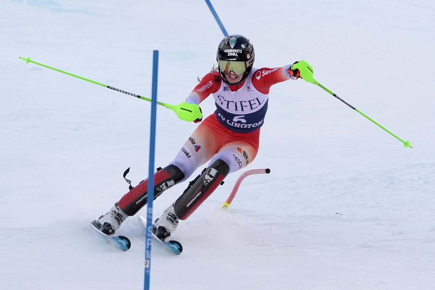Swiss skier Camille Rast gets first World Cup win in slalom as Mikaela Shiffrin sits out after crash | iNFOnews.ca Swiss skier Camille Rast gets first World Cup win in slalom as Mikaela Shiffrin sits out after crash | iNFOnews.ca