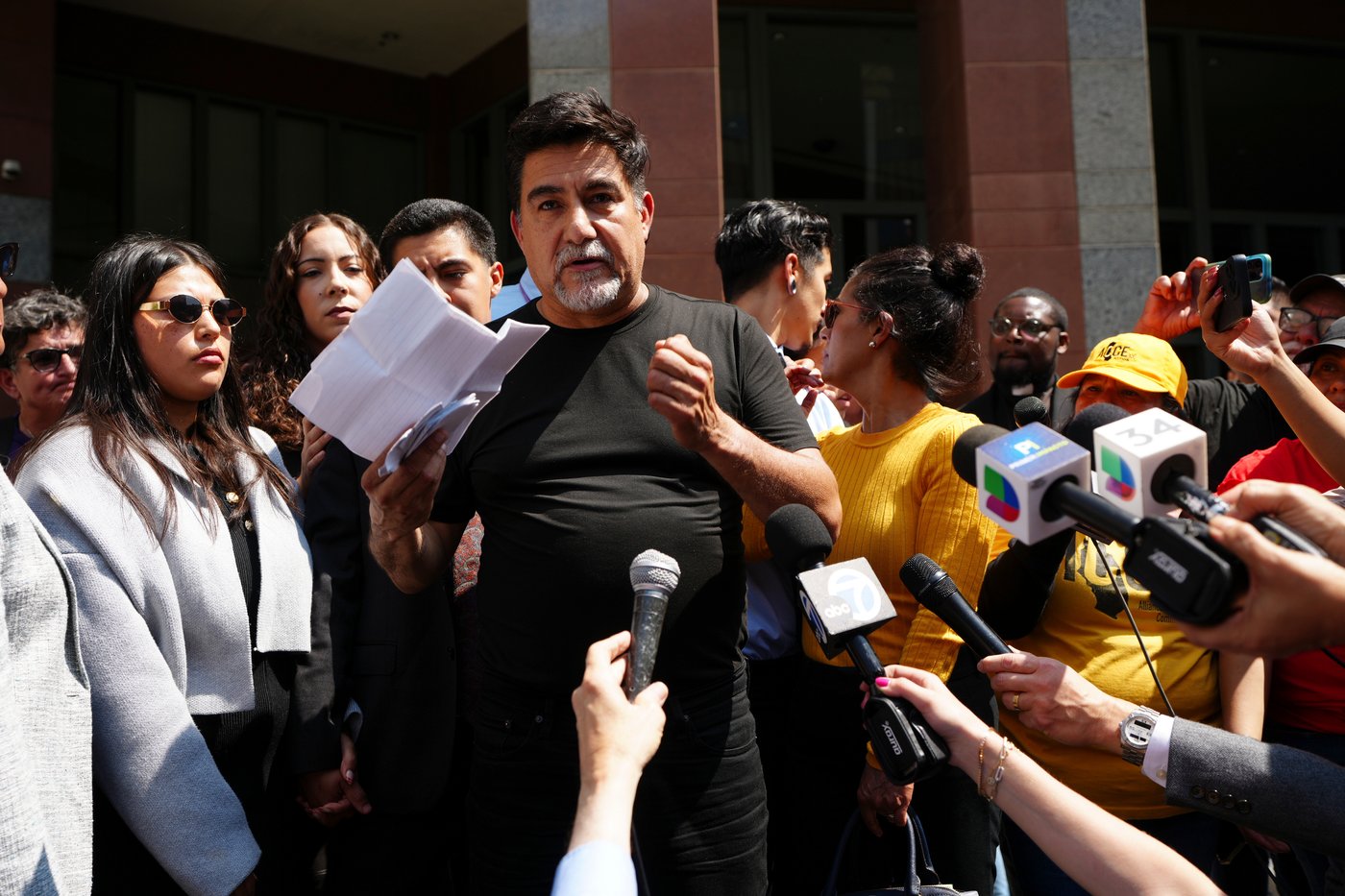 California labor leader pleads not guilty to misdemeanor over immigration protest | iNFOnews.ca