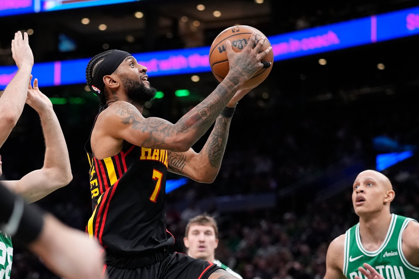 Alexander-Walker scores 21 points, Hawks beat Celtics 117-106 to avenge blowout loss | iNFOnews.ca