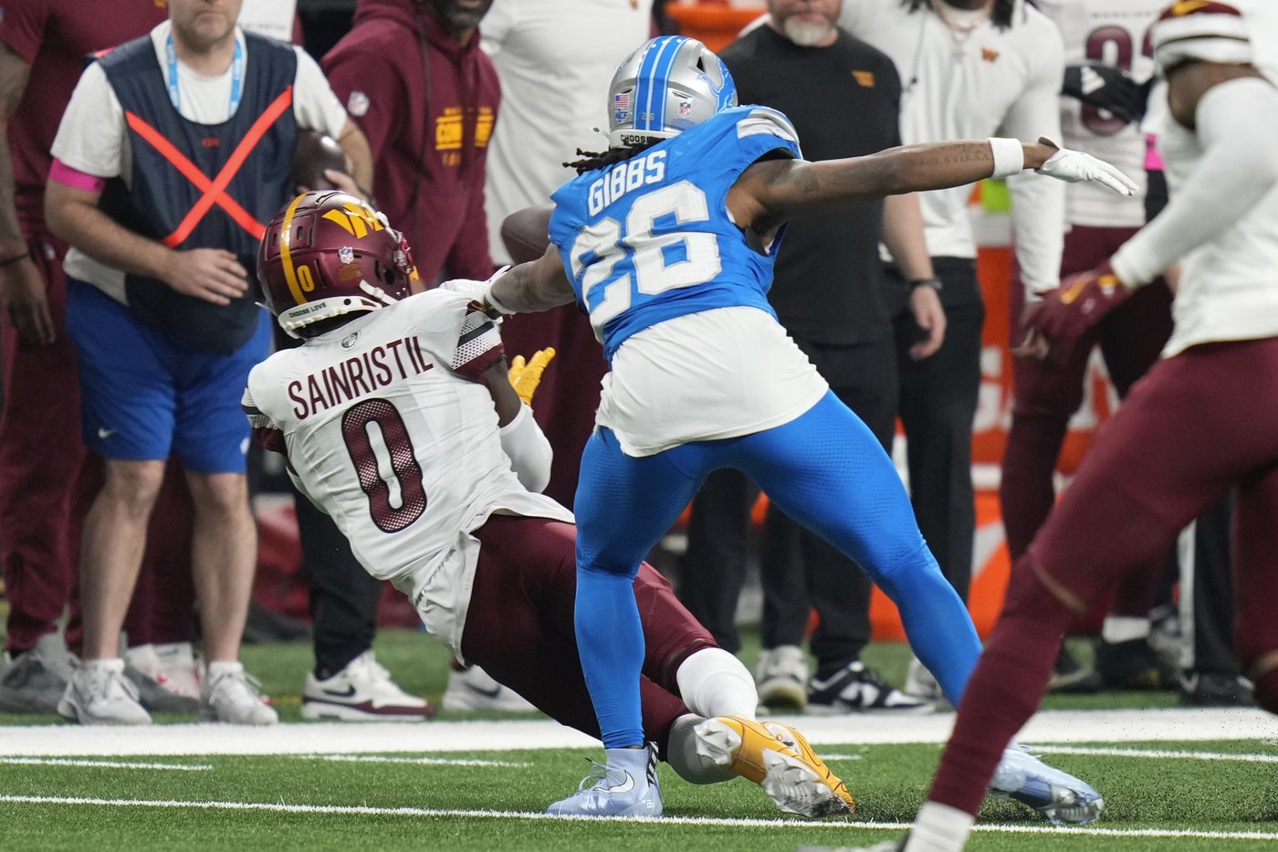 Cornerback Mike Sainristil is the other standout rookie fueling the Commanders' long playoff run | iNFOnews.ca