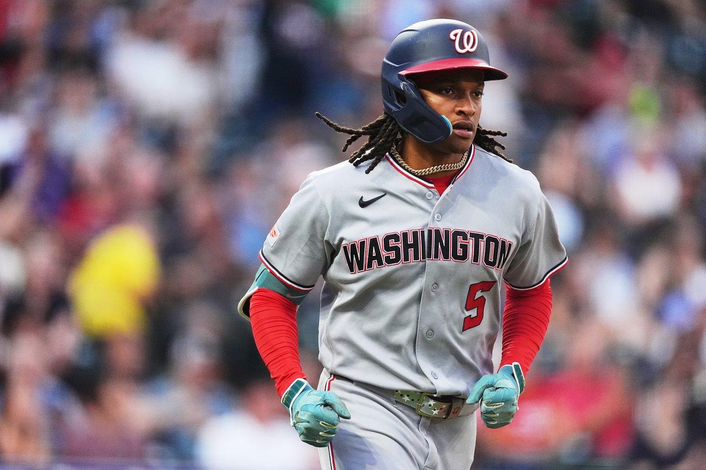 Hunter Goodman's go-ahead homer in 8th inning lifts Rockies to 8-7 victory over Nationals | iNFOnews.ca