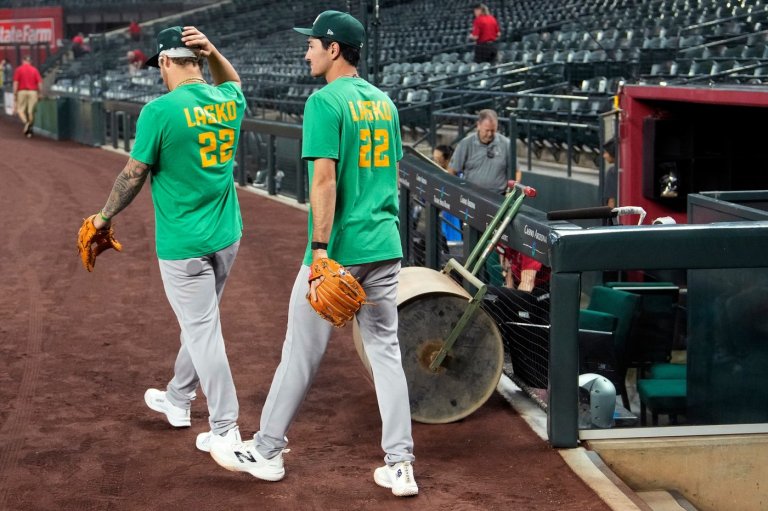 Athletics prospect Ryan Lasko says feeling in his legs returning after collision with his teammate | iNFOnews.ca