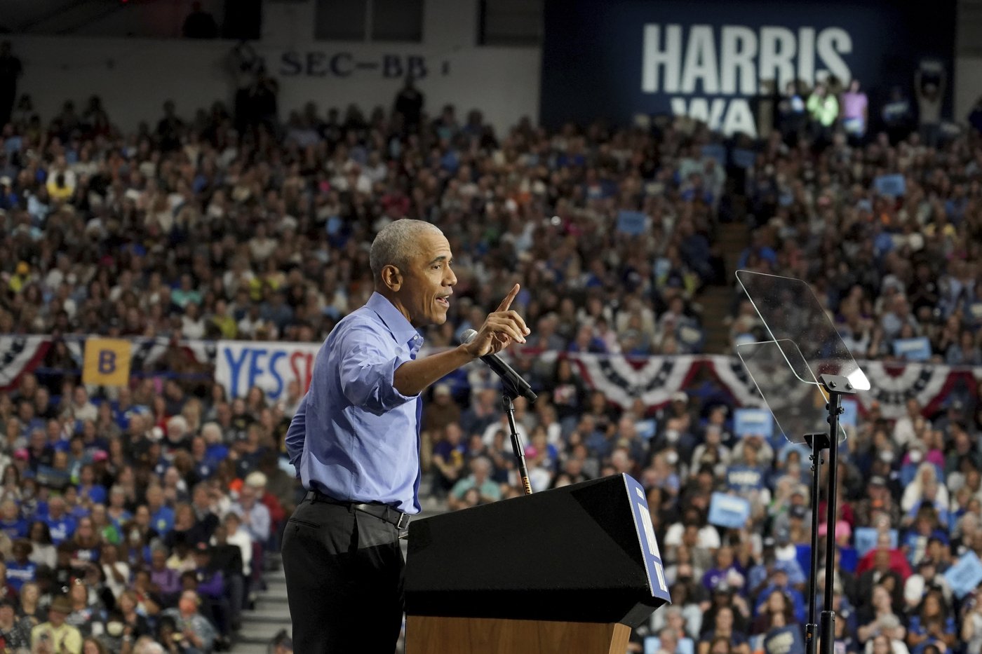 Obama urges Black men to show up for Harris as he campaigns in critical Pennsylvania | iNFOnews.ca Obama urges Black men to show up for Harris as he campaigns in critical Pennsylvania | iNFOnews.ca