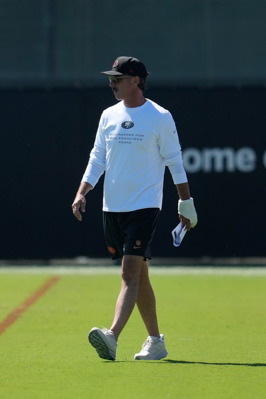 49ers coach Kyle Shanahan plans to coach the exhibition opener following car crash | iNFOnews.ca 49ers coach Kyle Shanahan plans to coach the exhibition opener following car crash | iNFOnews.ca