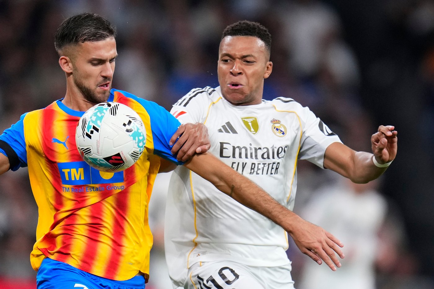 Kylian Mbappe scores two more as Real Madrid beats Valencia 4-0, Villarreal up to second | iNFOnews.ca Kylian Mbappe scores two more as Real Madrid beats Valencia 4-0, Villarreal up to second | iNFOnews.ca