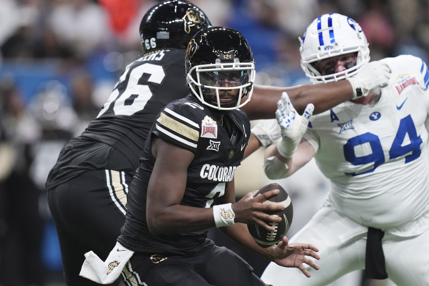 Hunter and Sanders close successful chapter at Colorado despite blowout loss to BYU in Alamo Bowl | iNFOnews.ca Hunter and Sanders close successful chapter at Colorado despite blowout loss to BYU in Alamo Bowl | iNFOnews.ca