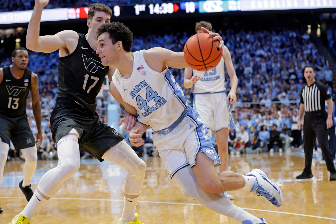 Henri Veesaar matches a season-high with 26 points to carry No. 18 North Carolina past Virginia Tech | iNFOnews.ca