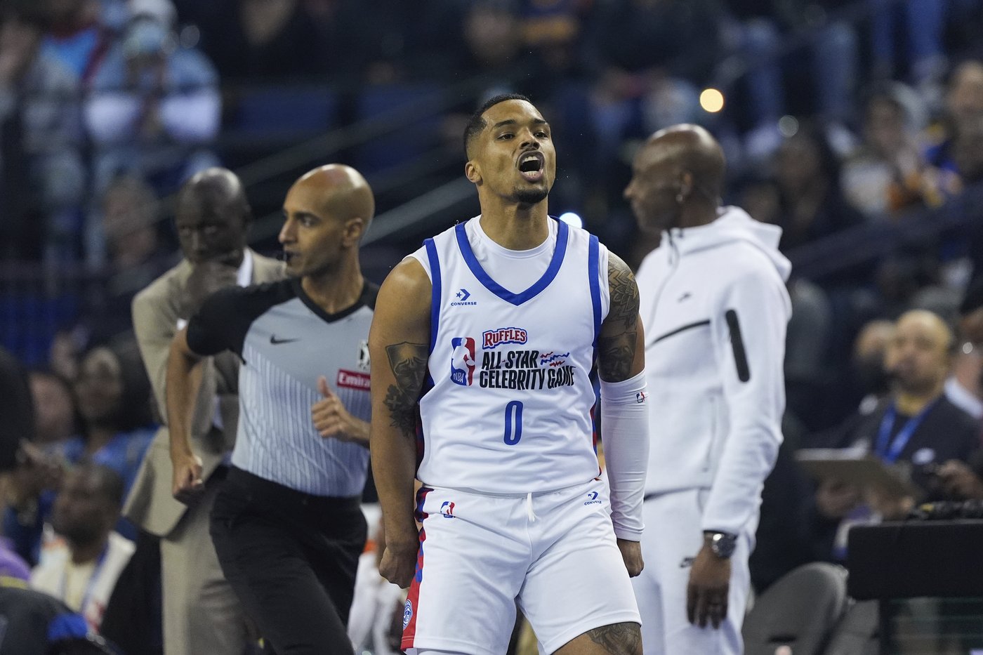 Rome Flynn scores 22 points, wins MVP honors at All-Star Celebrity Game | iNFOnews.ca