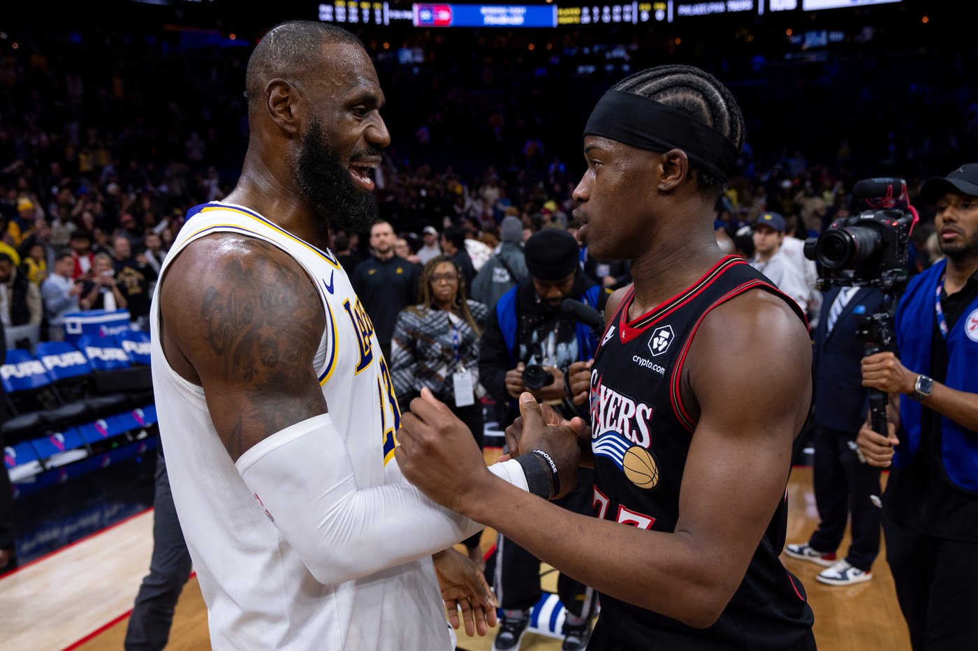 LeBron James and Bryce Harper were teenage sensations. Both signed in Philly. Can they win a title? | iNFOnews.ca LeBron James and Bryce Harper were teenage sensations. Both signed in Philly. Can they win a title? | iNFOnews.ca