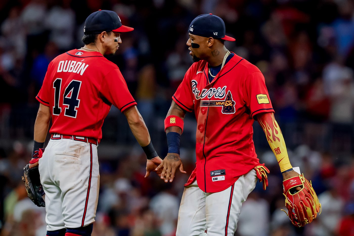 Braves' Ronald Acuña has 3 hits and scores 3 runs in his 1st game hitting cleanup since 2022 | iNFOnews.ca Braves' Ronald Acuña has 3 hits and scores 3 runs in his 1st game hitting cleanup since 2022 | iNFOnews.ca