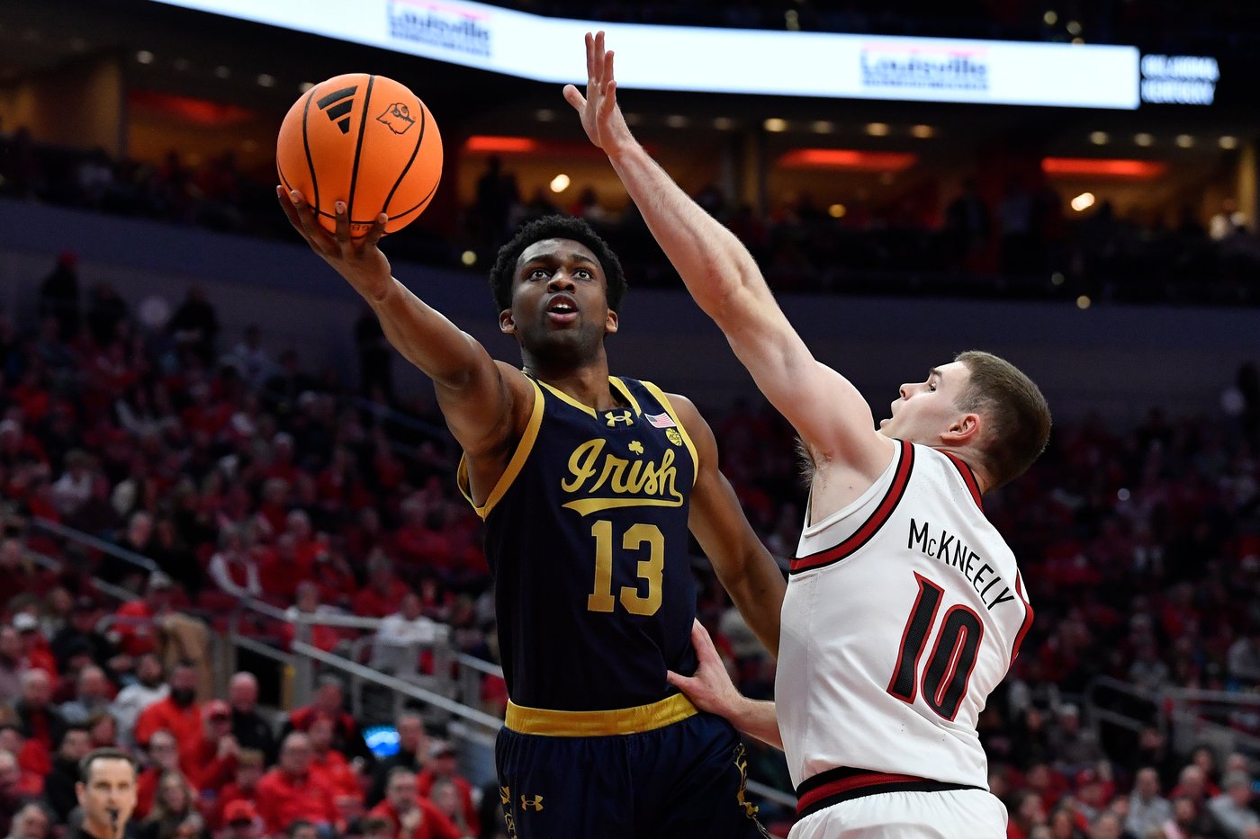 Ryan Conwell, Khani Rooths each score 12 to help No. 24 Louisville outlast Notre Dame 76-65 | iNFOnews.ca Ryan Conwell, Khani Rooths each score 12 to help No. 24 Louisville outlast Notre Dame 76-65 | iNFOnews.ca