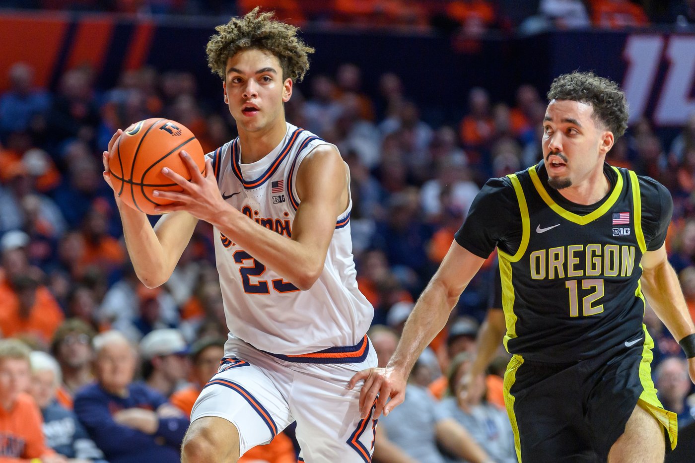 Michigan's Yaxel Lendeborg and Dusty May and Illinois' Keaton Wagler take top AP All-Big Ten honors | iNFOnews.ca