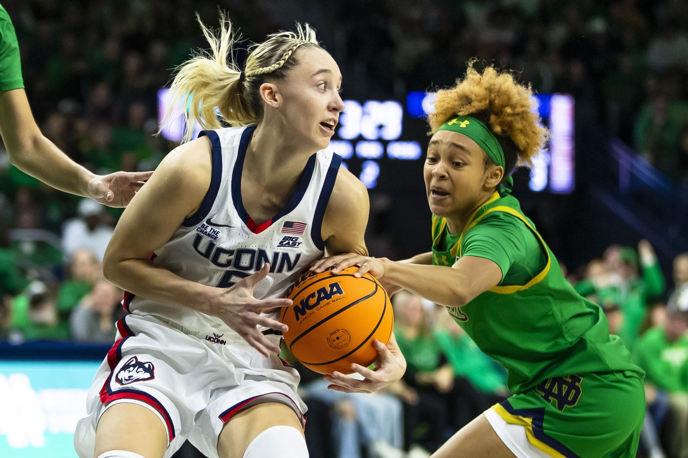 Hidalgo scores 29 as No. 8 Notre Dame holds off No. 2 UConn 79-68 | iNFOnews.ca Hidalgo scores 29 as No. 8 Notre Dame holds off No. 2 UConn 79-68 | iNFOnews.ca