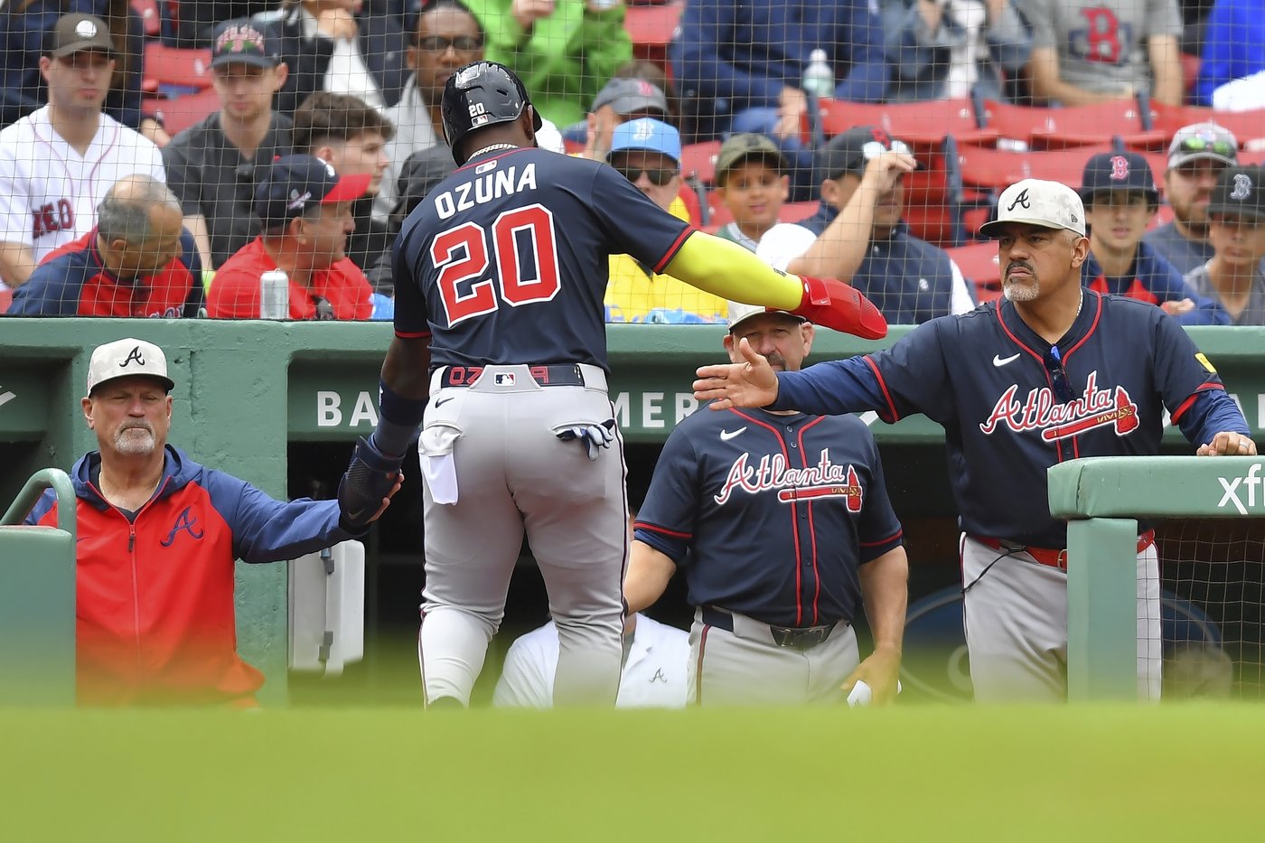 Marcell Ozuna homers for second straight day, and Braves beat Red Sox 10-4 for series win | iNFOnews.ca