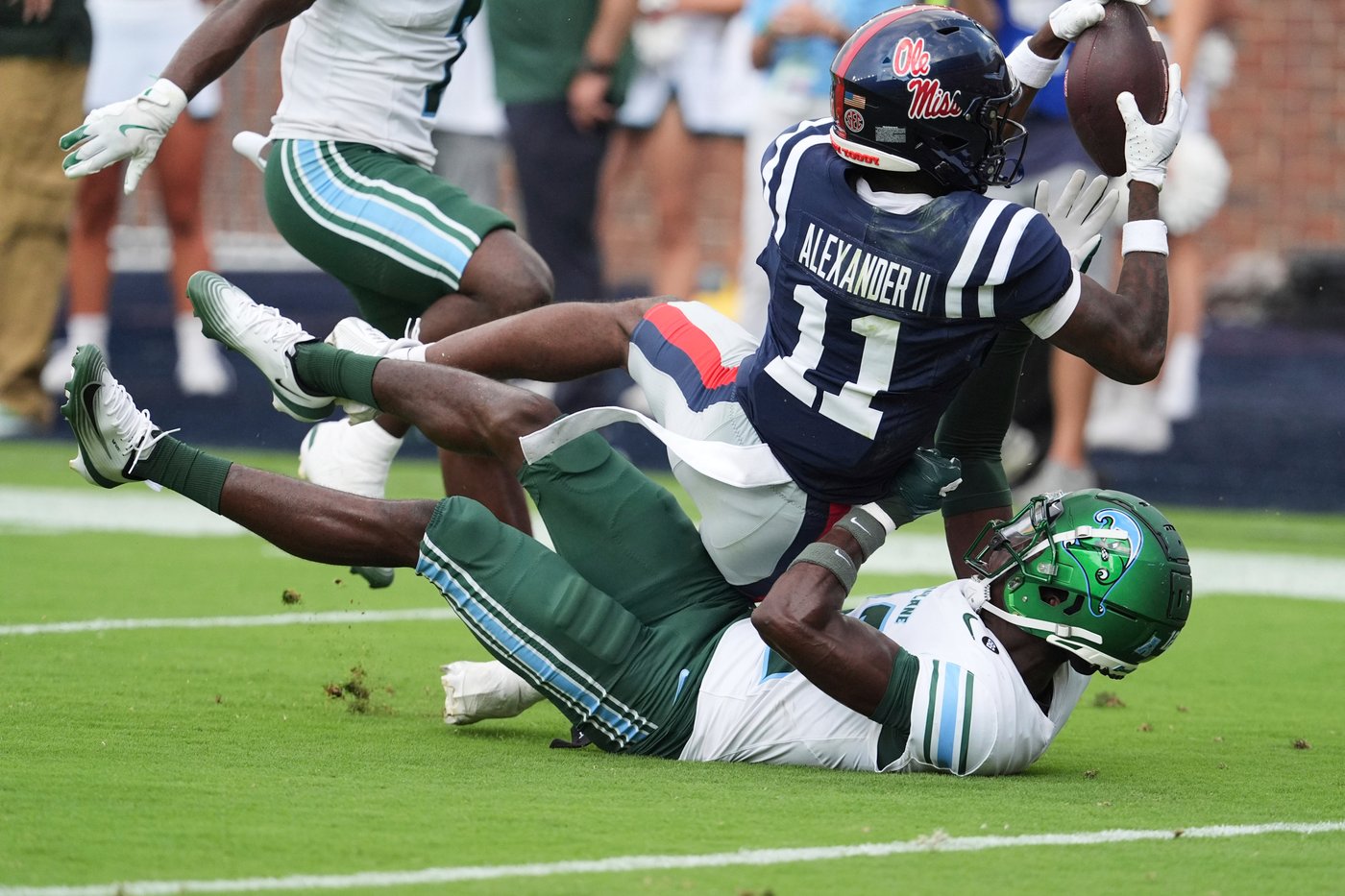 Trinidad Chambliss leads No. 13 Mississippi past previously unbeaten Tulane, 45-10 | iNFOnews.ca Trinidad Chambliss leads No. 13 Mississippi past previously unbeaten Tulane, 45-10 | iNFOnews.ca