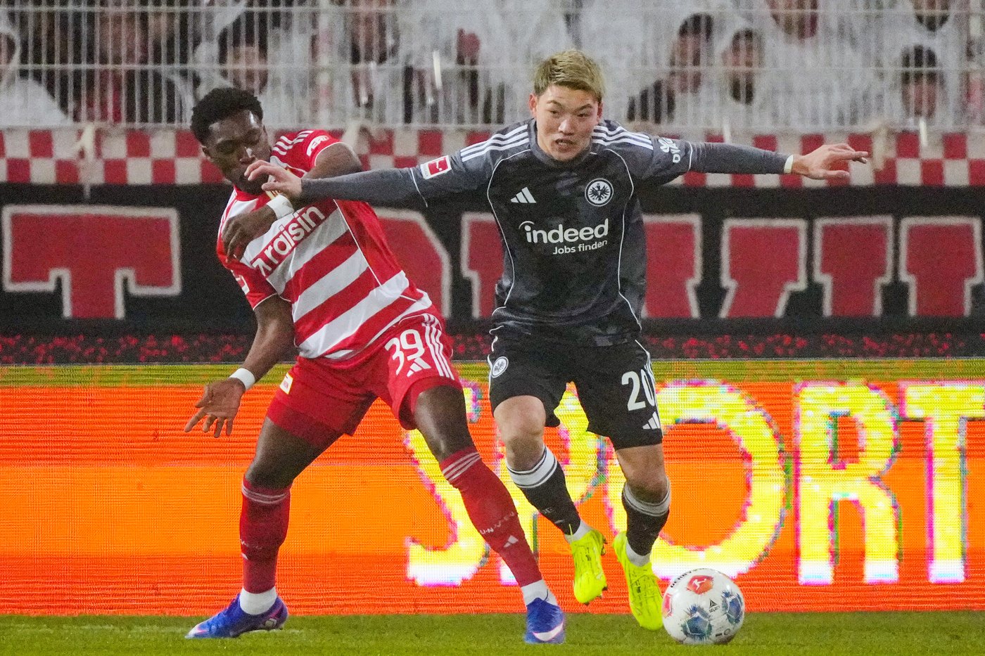 Late goals leave Eintracht and Berlin tied and still looking for first win of 2026 | iNFOnews.ca