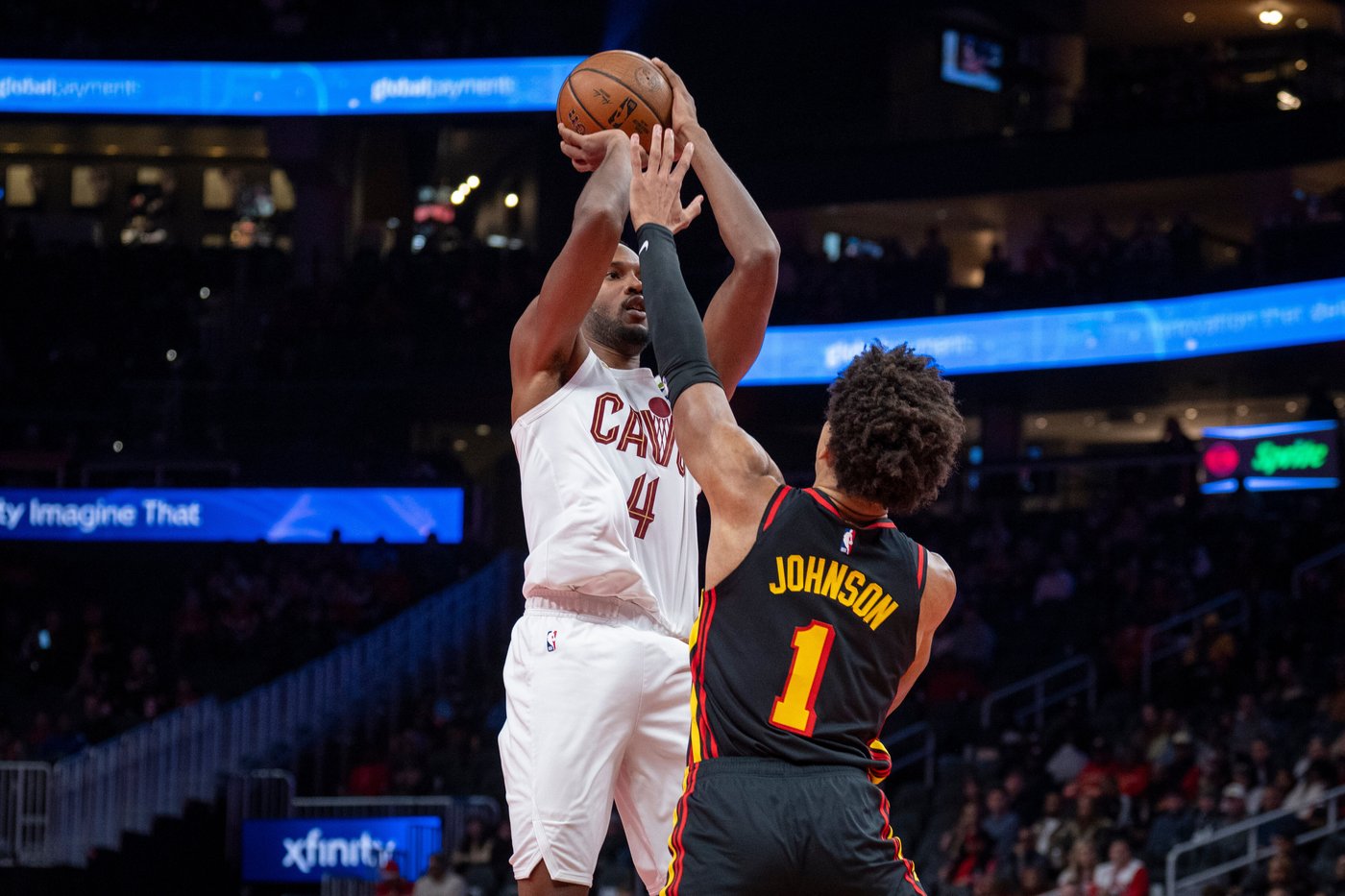 Jalen Johnson's triple-double leads Hawks to 130-123 victory over Cavaliers in NBA Cup game | iNFOnews.ca