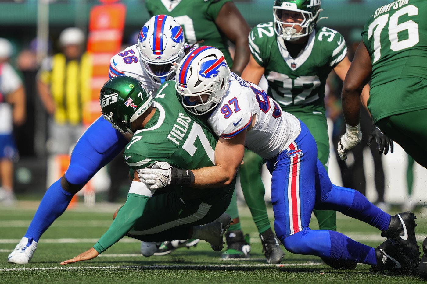 From making 'SpongeBob' jokes to forcing fumbles, Joey Bosa feels rejuvenated with Buffalo Bills | iNFOnews.ca From making 'SpongeBob' jokes to forcing fumbles, Joey Bosa feels rejuvenated with Buffalo Bills | iNFOnews.ca