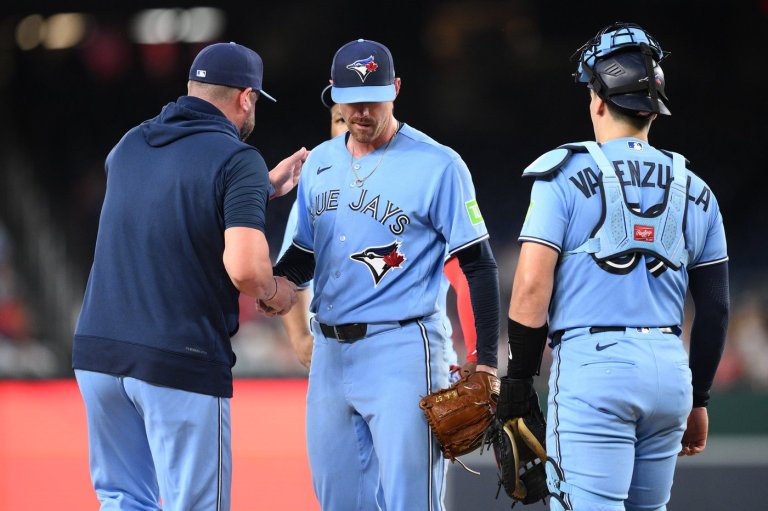 Nationals draw 6 walks against Shane Bieber in 4-run first inning, beat Blue Jays 8-6 | iNFOnews.ca