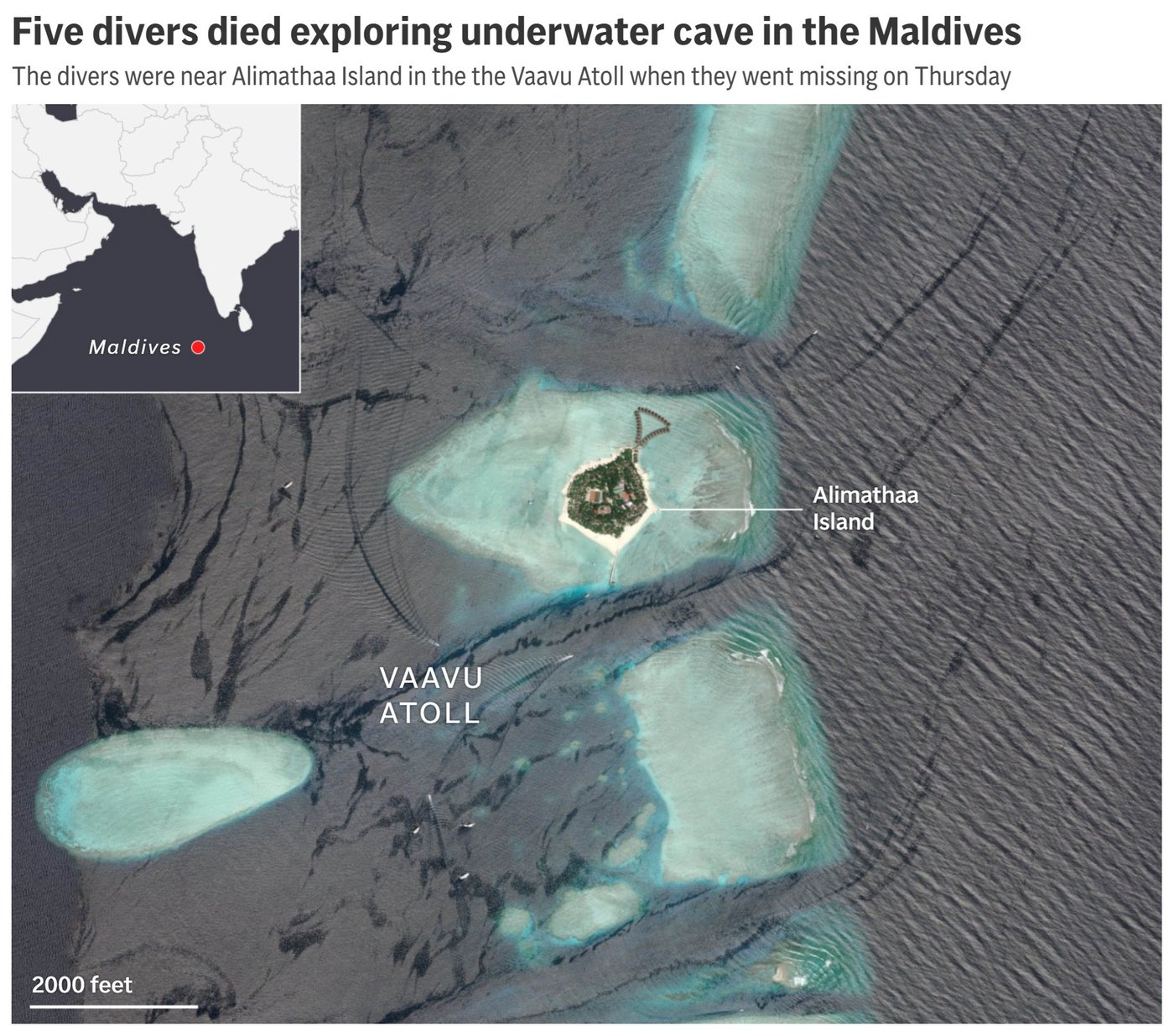 Finnish divers recover remaining 2 bodies of Italians from underwater cave in Maldives | iNFOnews.ca