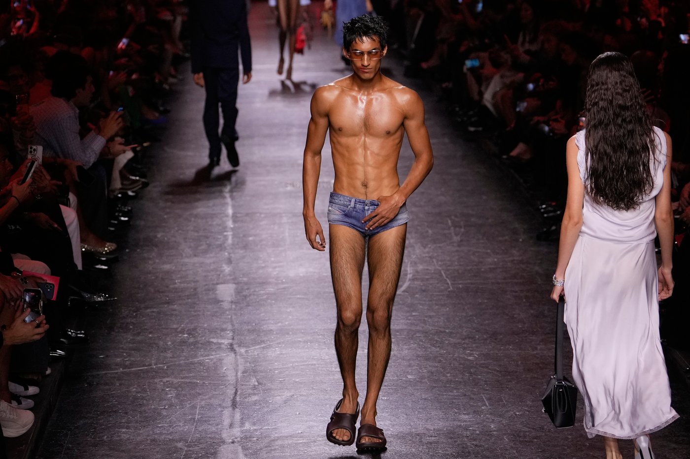 Glenn Martens exits Diesel with moans, headbanging and barely-there looks | iNFOnews.ca
