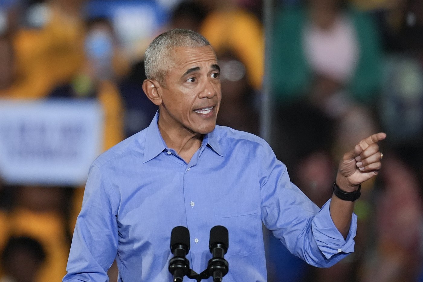 Obama, Springsteen boost Harris as she warns of ‘brutally serious’ consequences if Trump wins | iNFOnews.ca