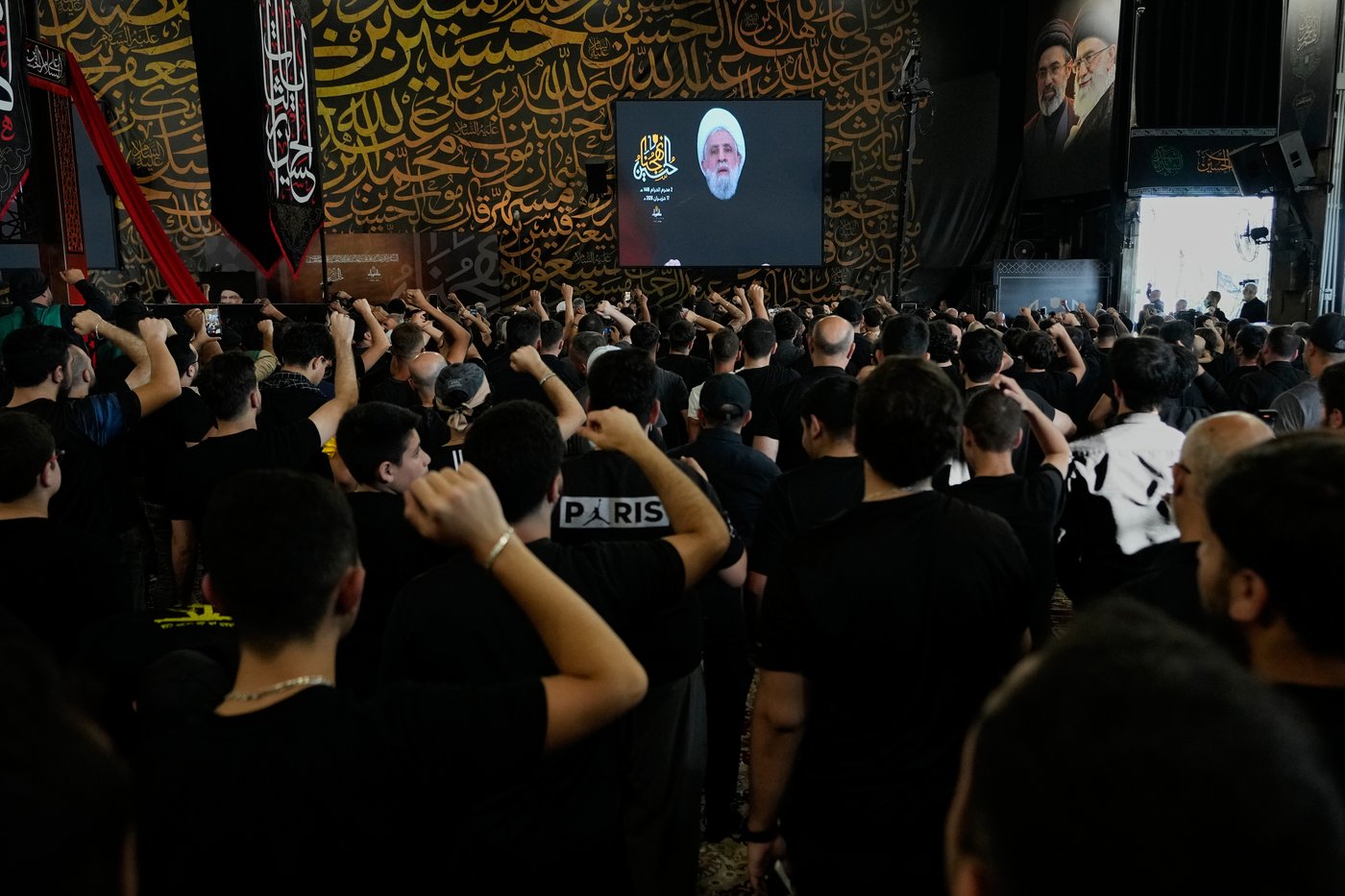 Hezbollah supporters gather at Nasrallah’s grave for Ashoura, in photos | iNFOnews.ca
