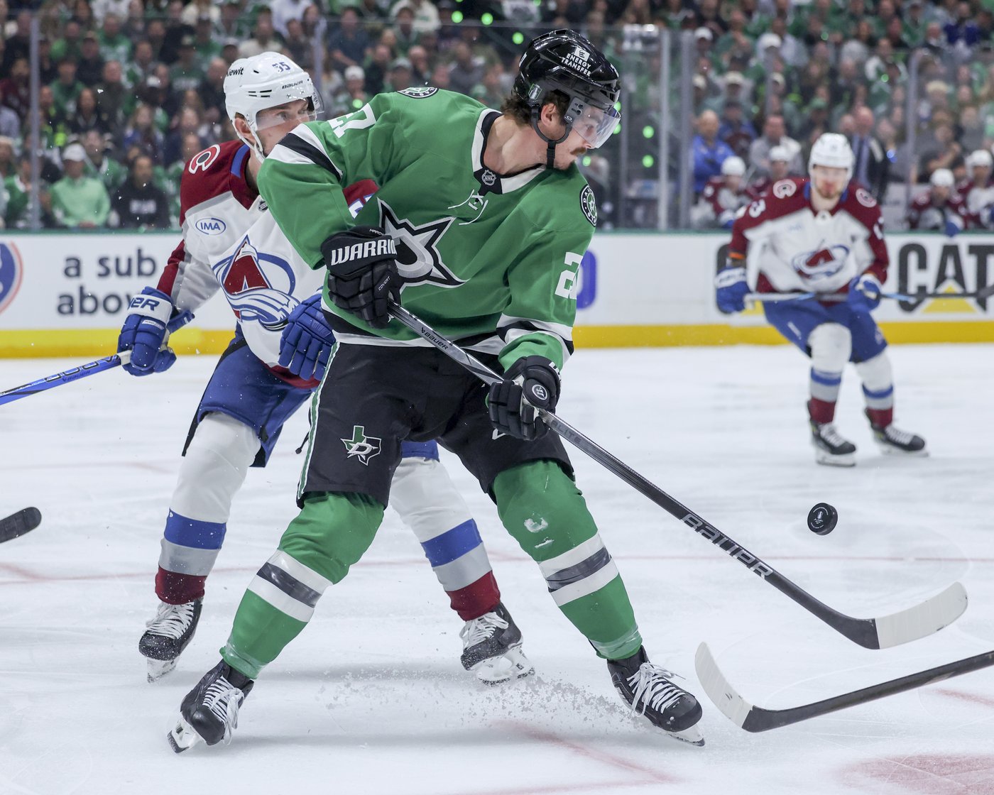 Johnston has quickest goal to start a Stars playoff game in 6-2 win over Avs for 3-2 series lead | iNFOnews.ca