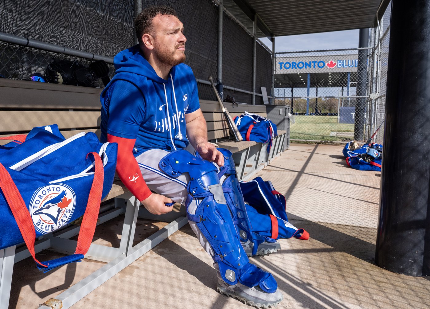 Catcher Alejandro Kirk the busiest man at Toronto Blue Jays spring training camp | iNFOnews.ca Catcher Alejandro Kirk the busiest man at Toronto Blue Jays spring training camp | iNFOnews.ca