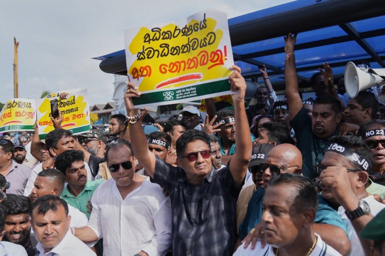 Sri Lankan opposition rallies against government's proposed judicial reform | iNFOnews.ca