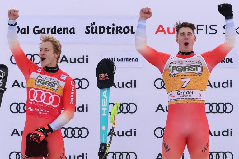 Von Allmen edges Odermatt in latest World Cup downhill duel for Swiss stars | iNFOnews.ca