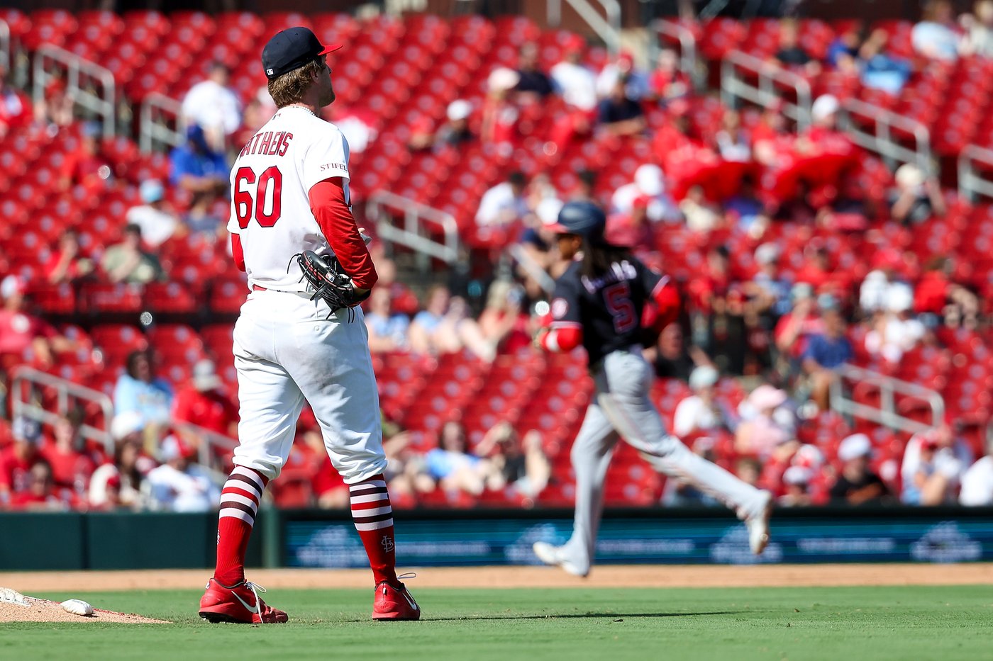 Bernal, Herrera homer in eighth inning to help Cardinals beat Nationals 5-3 | iNFOnews.ca