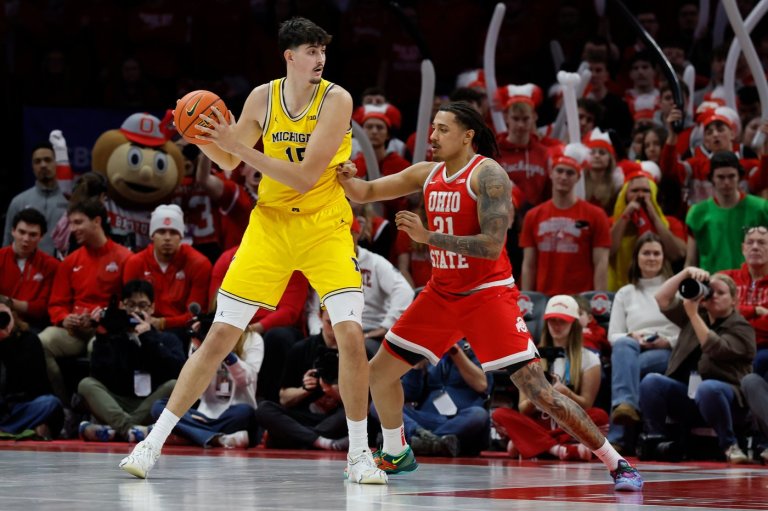 Aday Mara scores career-high 24 points as No. 2 Michigan cruises past Ohio State 82-61 | iNFOnews.ca