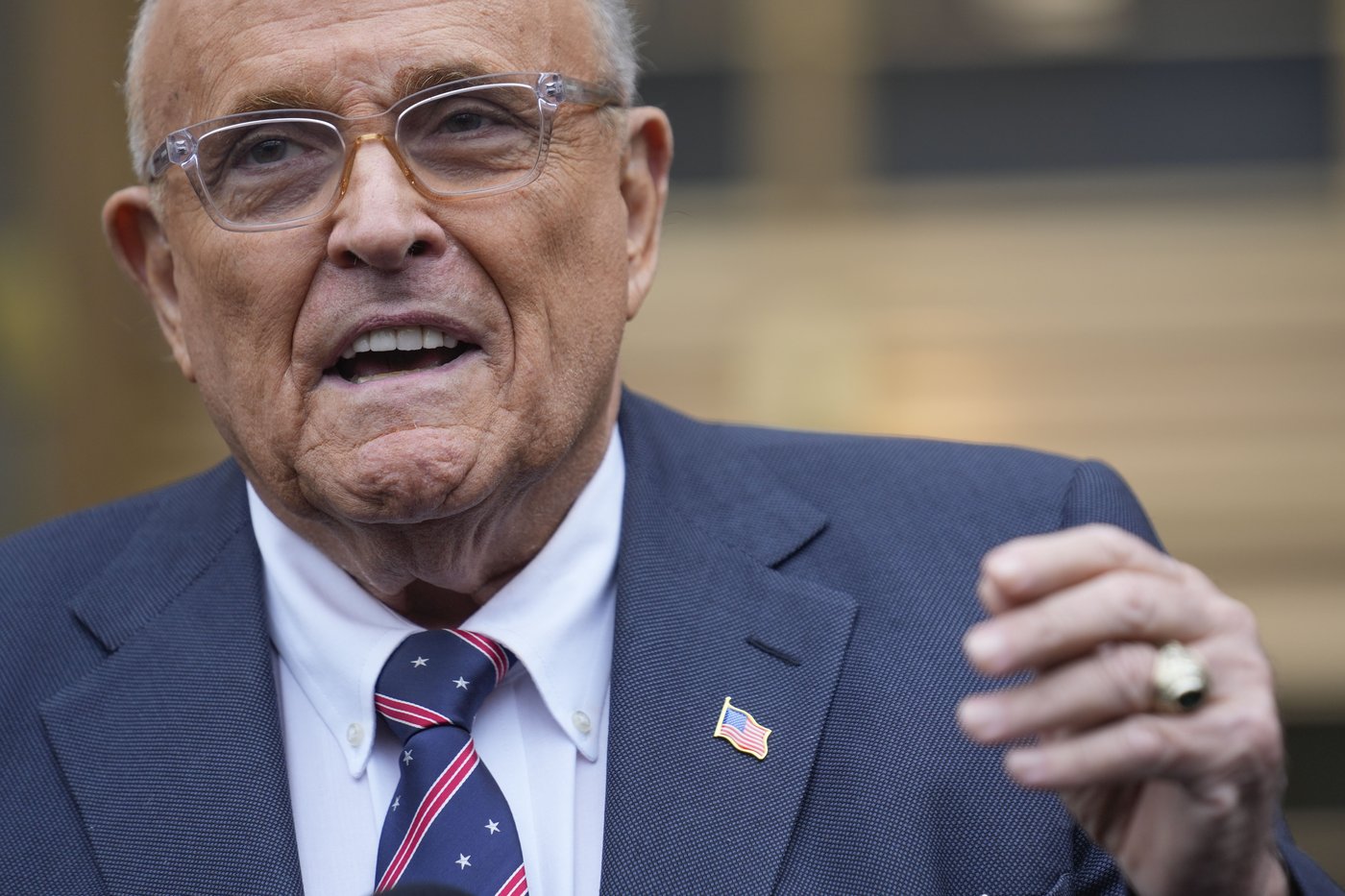 Rudy Giuliani in a courtroom outburst accuses judge in assets case of being unfair, drawing a rebuke | iNFOnews.ca