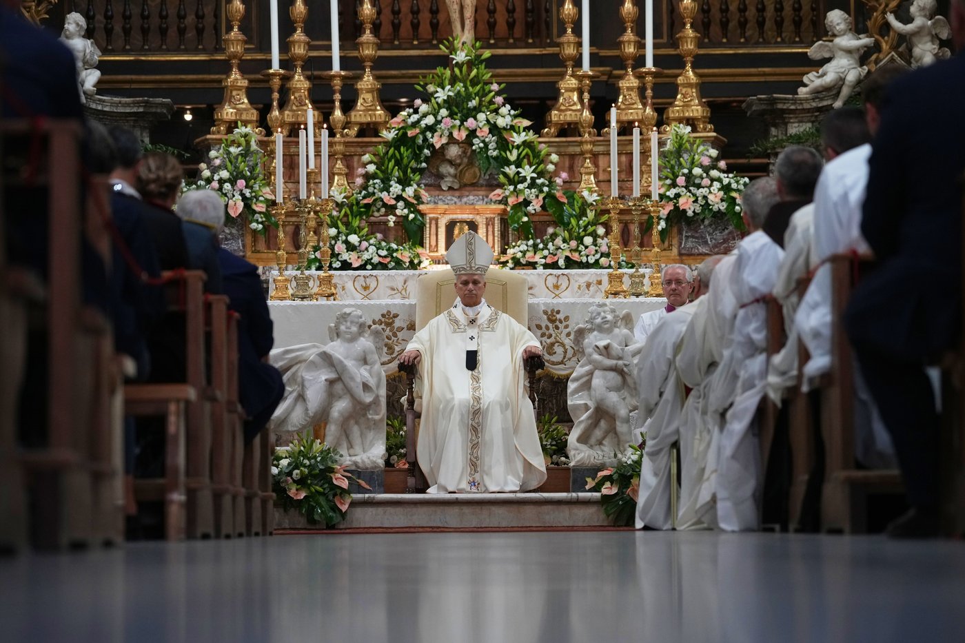 Pope Leo XIV unveils a fresco at the sanctuary where he prayed after his election last year | iNFOnews.ca
