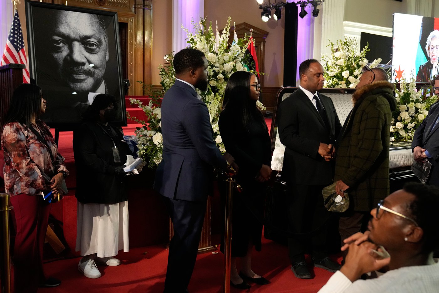 People pay their respects to the late Rev. Jesse Jackson, in photos | iNFOnews.ca
