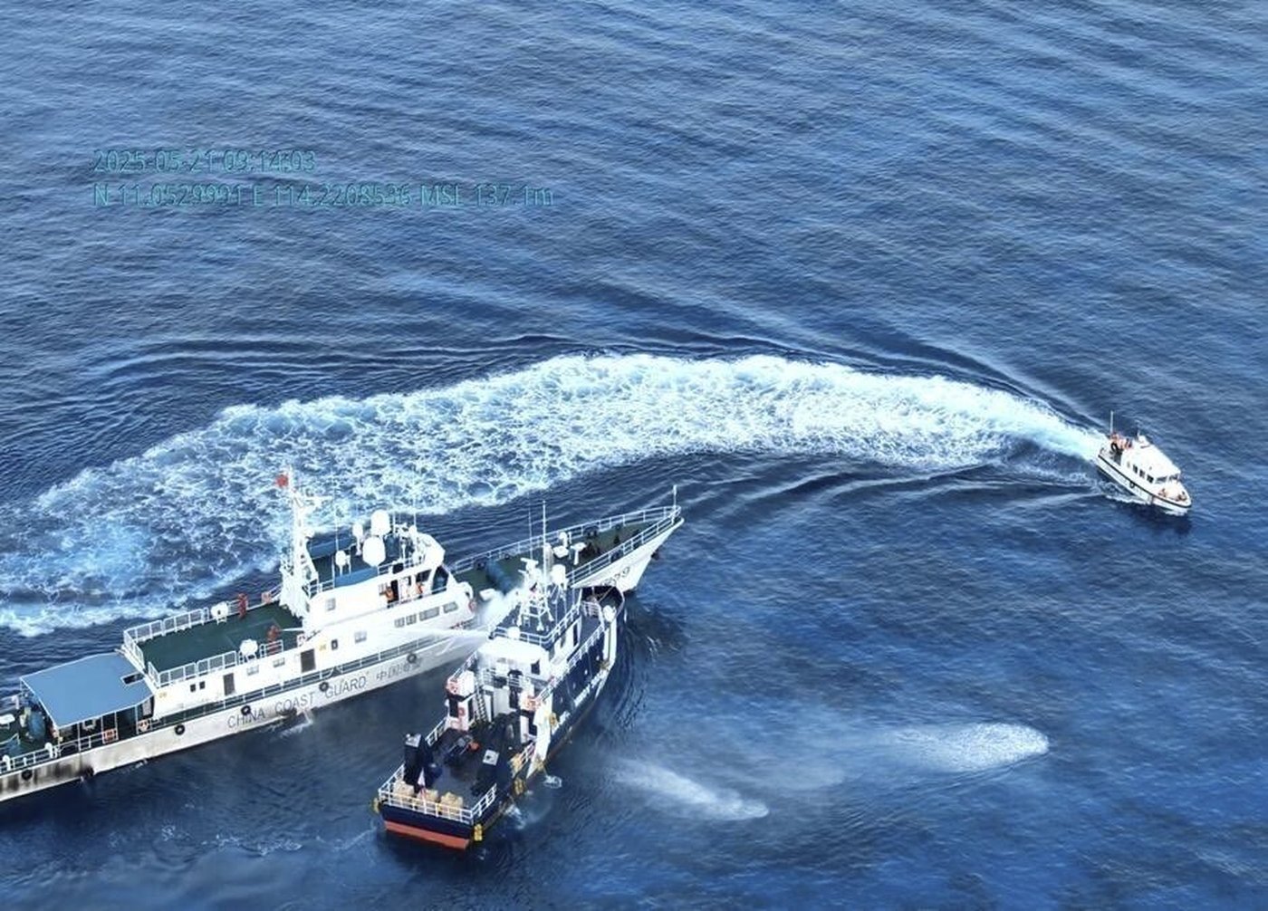 Philippines condemns Chinese coast guard's use of water cannon on a research vessel | iNFOnews.ca