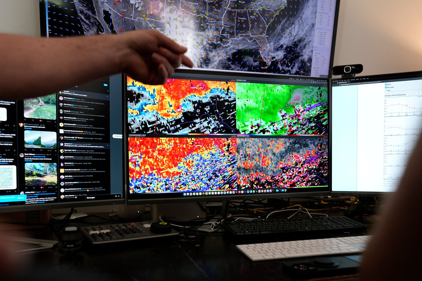 Prepared, not scared: Dedicated volunteers in Nashville relay calm, straight-talk info during storms | iNFOnews.ca