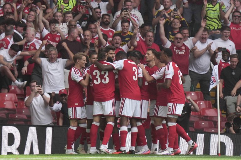 Arsenal scores inside 25 seconds in Community Shield against Man City | iNFOnews.ca