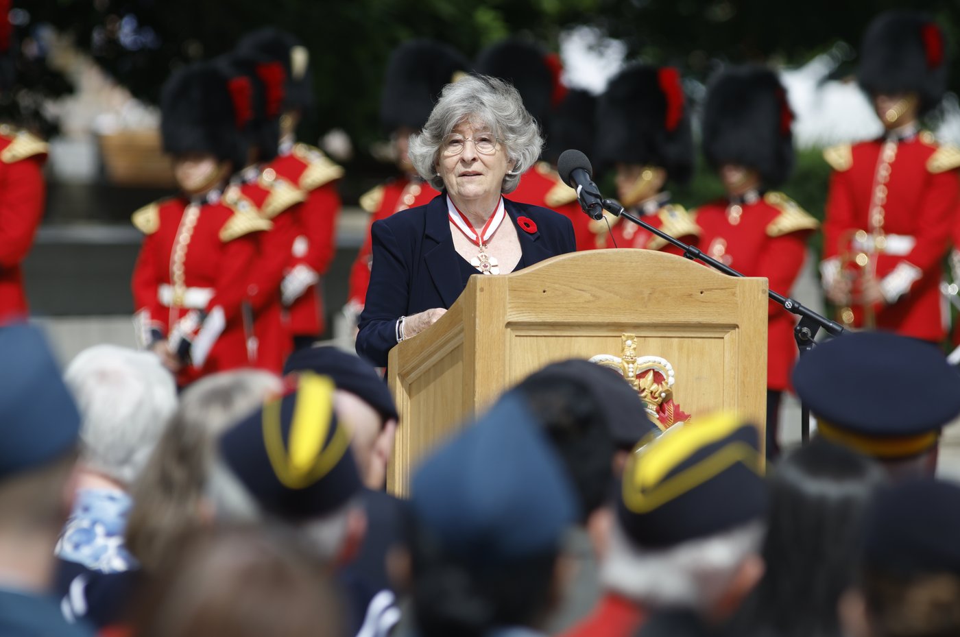 Gov. Gen. Arbour pays tribute to the Royal Canadian Legion on its 100th birthday | iNFOnews.ca