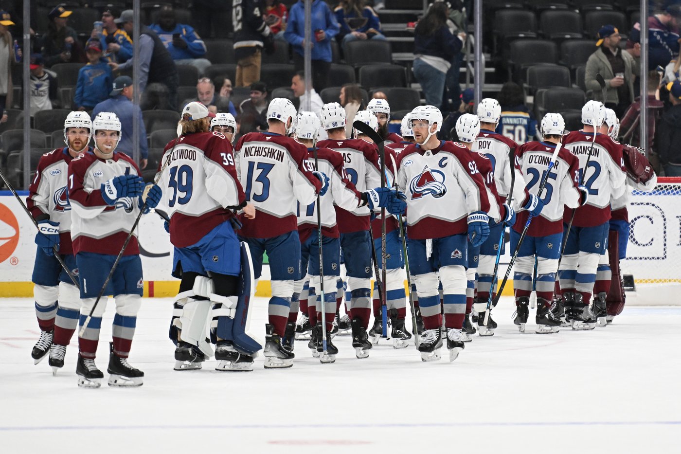 Avalanche clinch top spot in Western Conference and shift focus to bigger goals | iNFOnews.ca Avalanche clinch top spot in Western Conference and shift focus to bigger goals | iNFOnews.ca