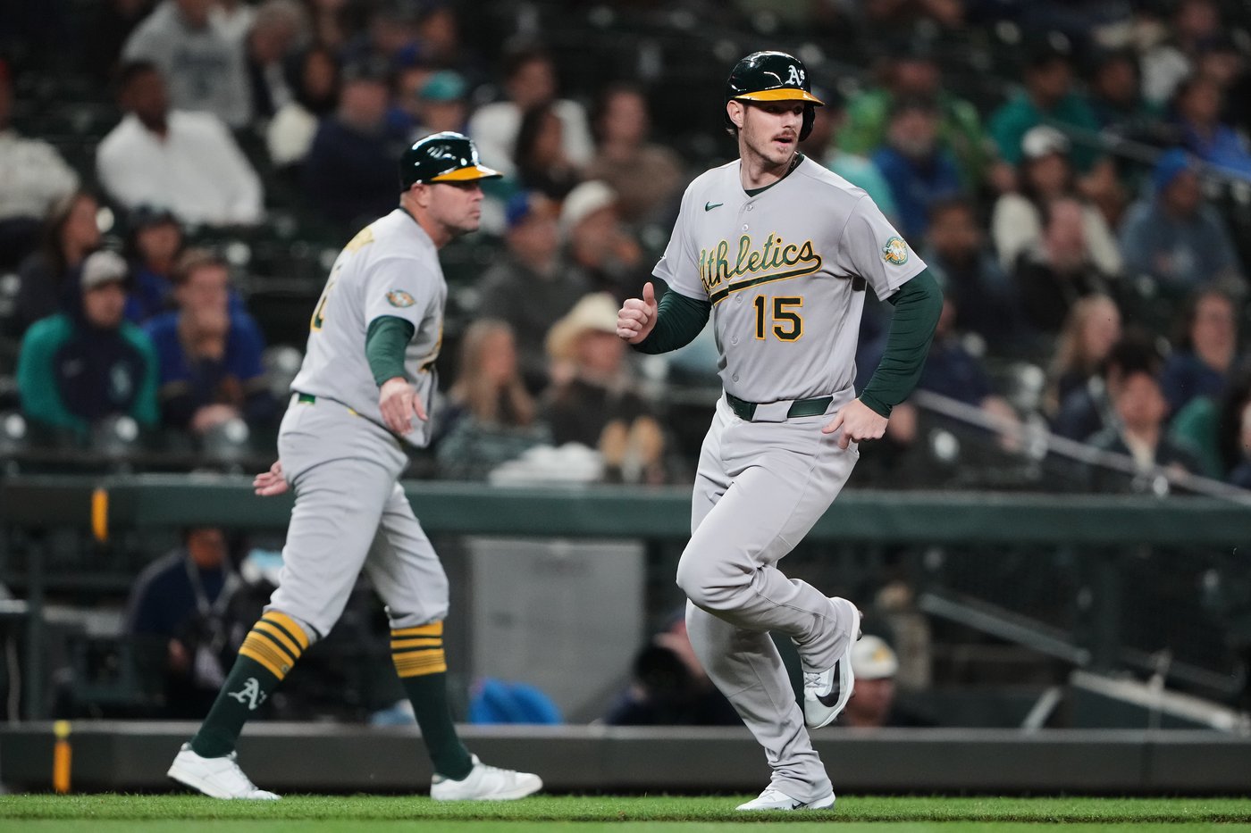 Butler drives in go-ahead run, A's pitchers combine for 18 strikeouts in 7-4 win over Mariners | iNFOnews.ca