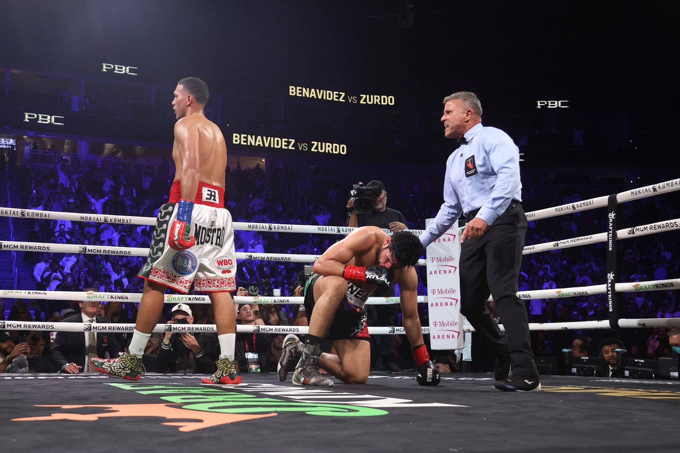 Benavidez KOs Ramirez in the 6th to win the WBA and WBO cruiserweight titles | iNFOnews.ca