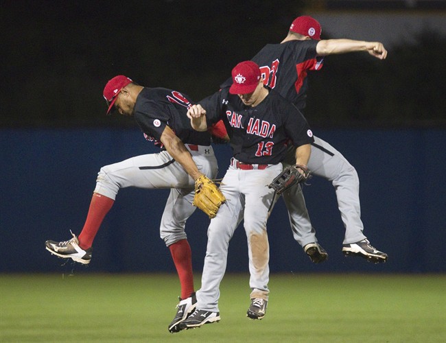 Canadian men's baseball team secures top seed with 11-4 win over Puerto Rico | iNFOnews.ca CP33867163