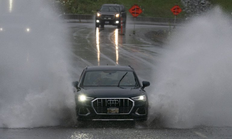 Torrential rain shuts and washes out highways in B.C.'s north coast | iNFOnews.ca